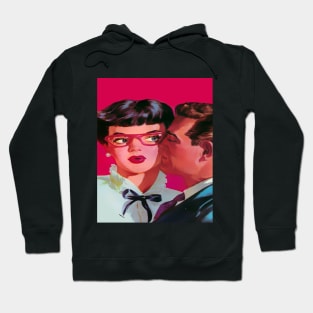 girl with glasses and boyfriend Hoodie